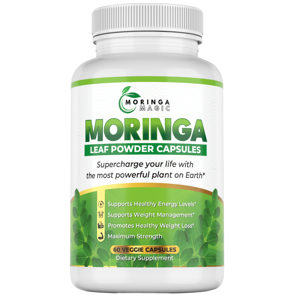 Moringa Magic Capsules Bottle
