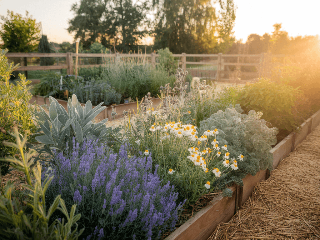 growing medicinal herbs in your garden