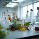 scientists working on medicinal plant research