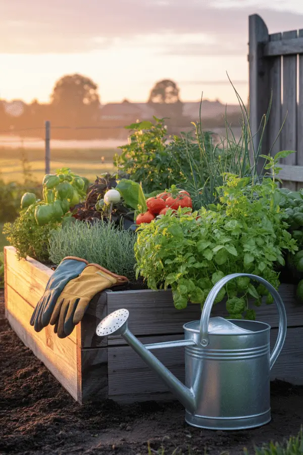 3 This cedar planter box supports chamomile, calendula, and more β your own backyard apothecary.