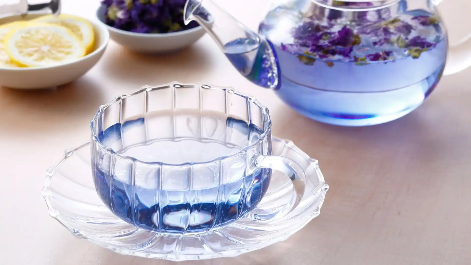 butterfly pea flower tea