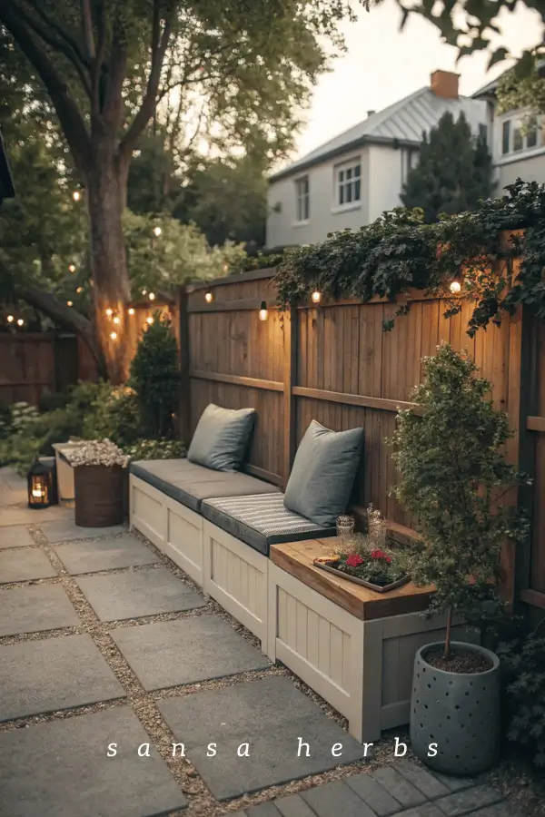backyard-seating outdoor seating storage