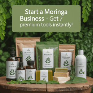 Moringa Capsules Render