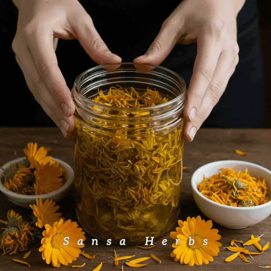 calendula infused oil