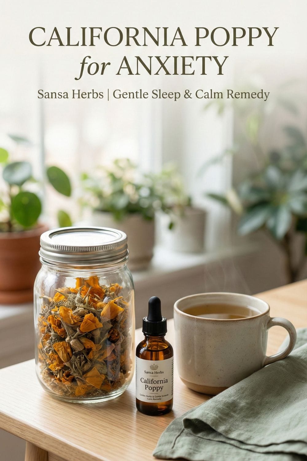 California poppy for anxiety 