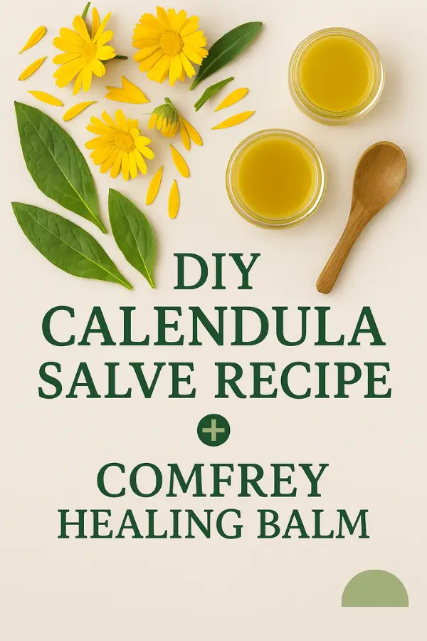 diy-calendula-salve-recipe calendula salve recipe with comfrey