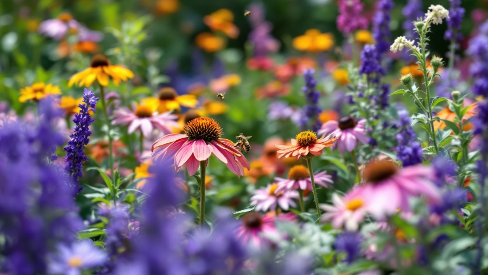 echinacea companion plants