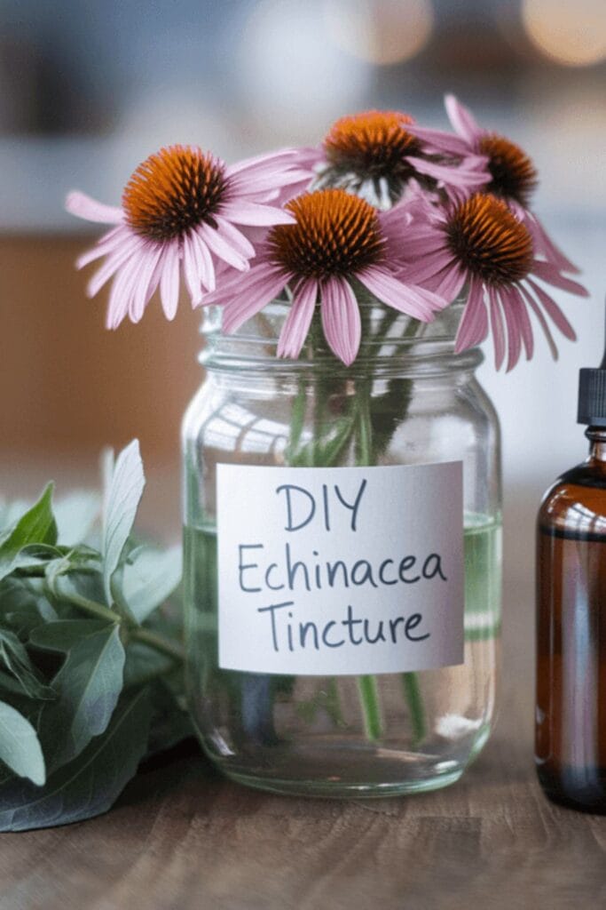 echinacea-tincture diy echinacea tincture recipe