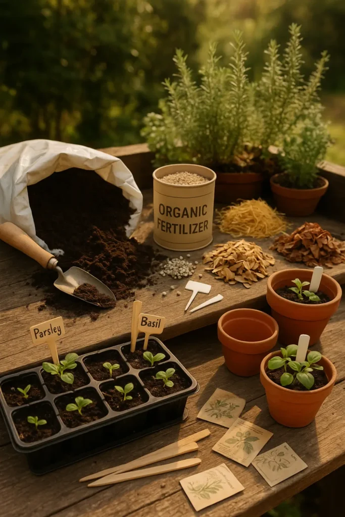 garden-soil gardening supplies