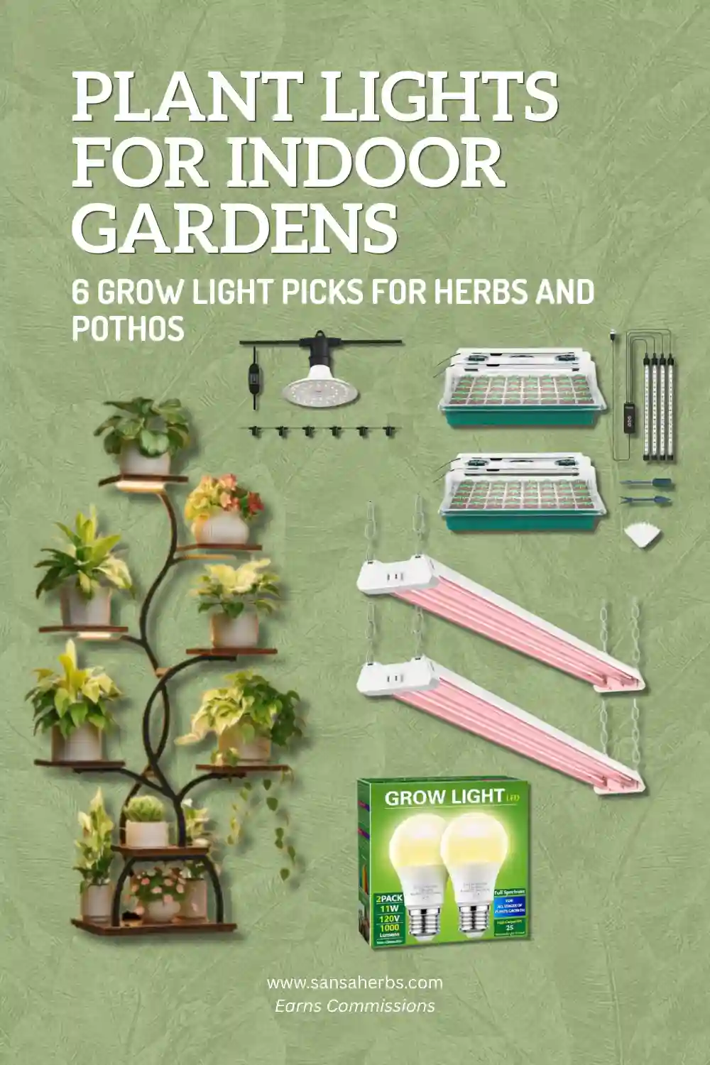 grow lights for herbs