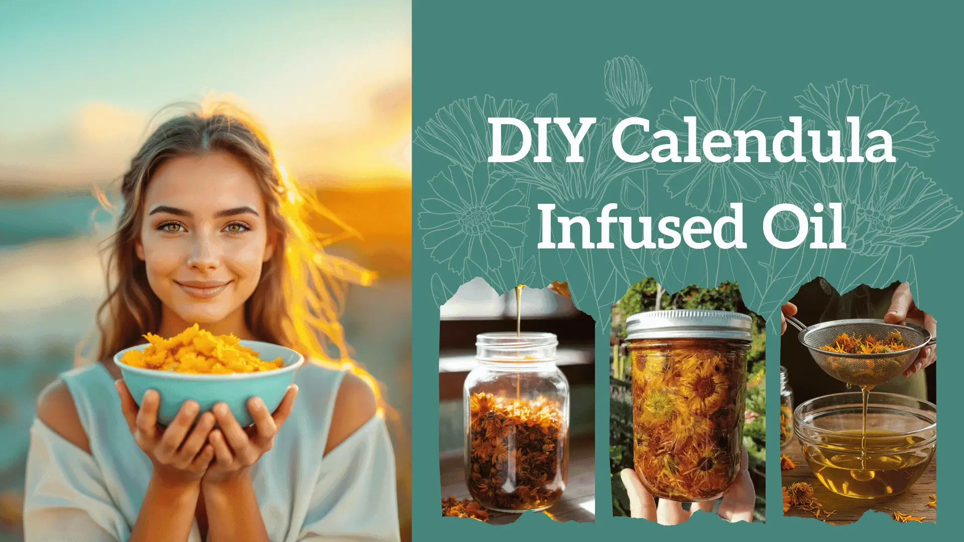 how to make calendula oil hero