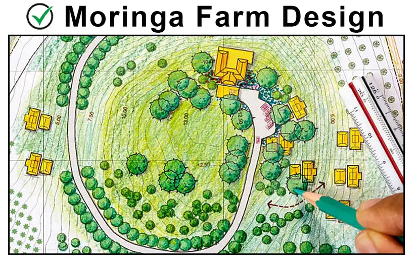 Moringa Farm Design Sketch