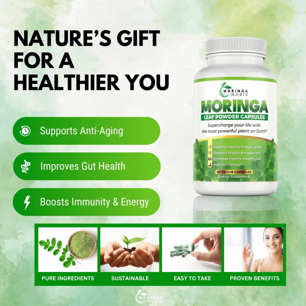 magic moringa capsules advert