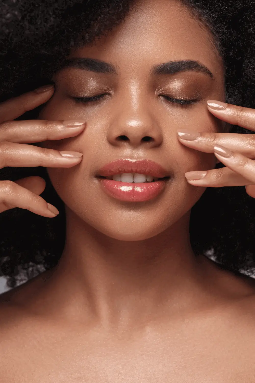 moringa-oil-skincare woman with glowing skin