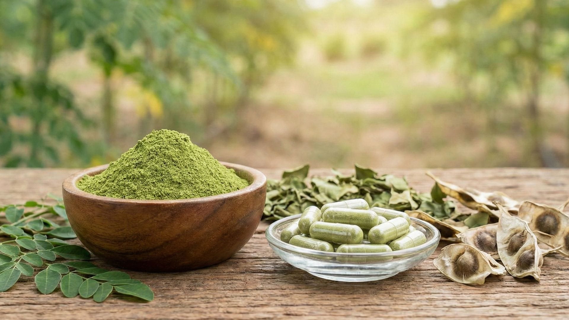 Moringa Capsules vs. Powder