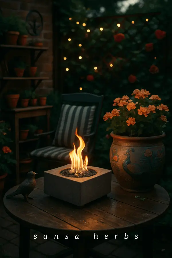 outdoor-space firepit