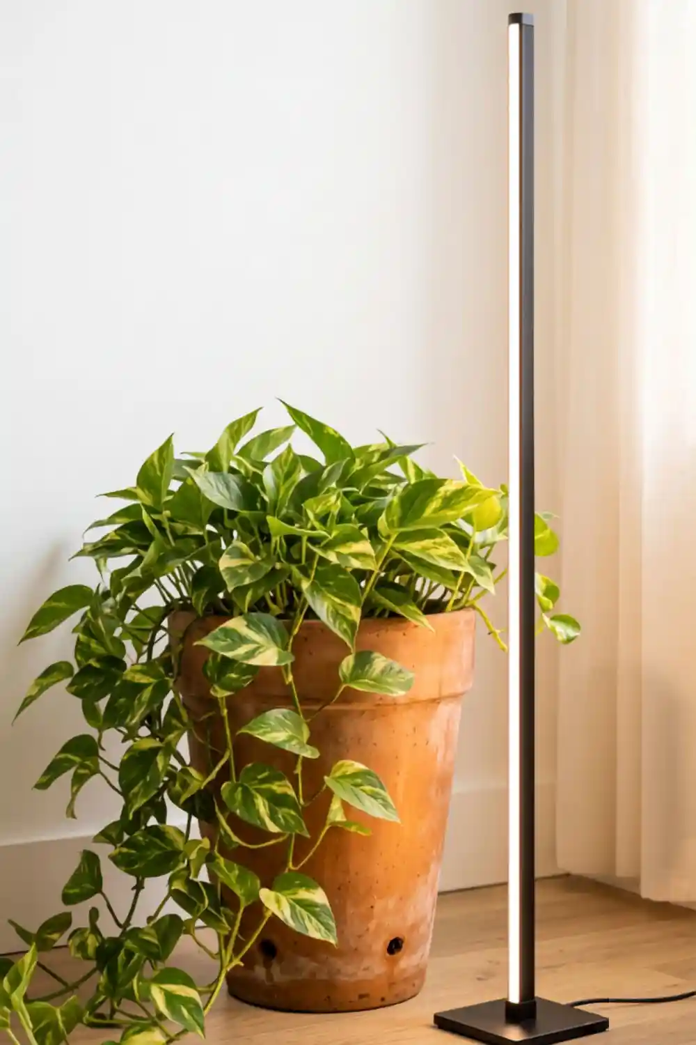 standing grow light