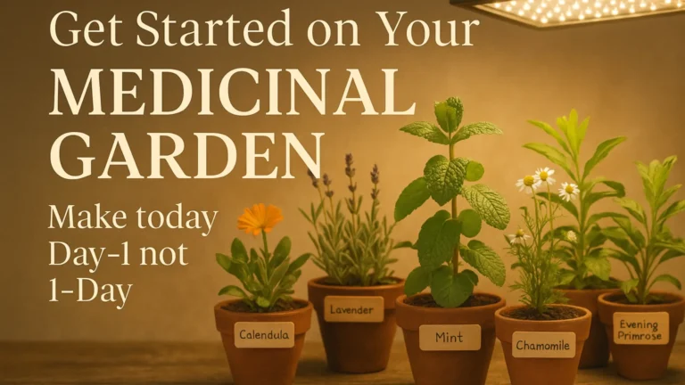 start your medicinal garden kit